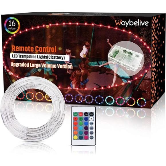 【Upgraded Large Volume Version】 LED Trampoline Lights，Remote Control Trampoline - Picture 6 of 7